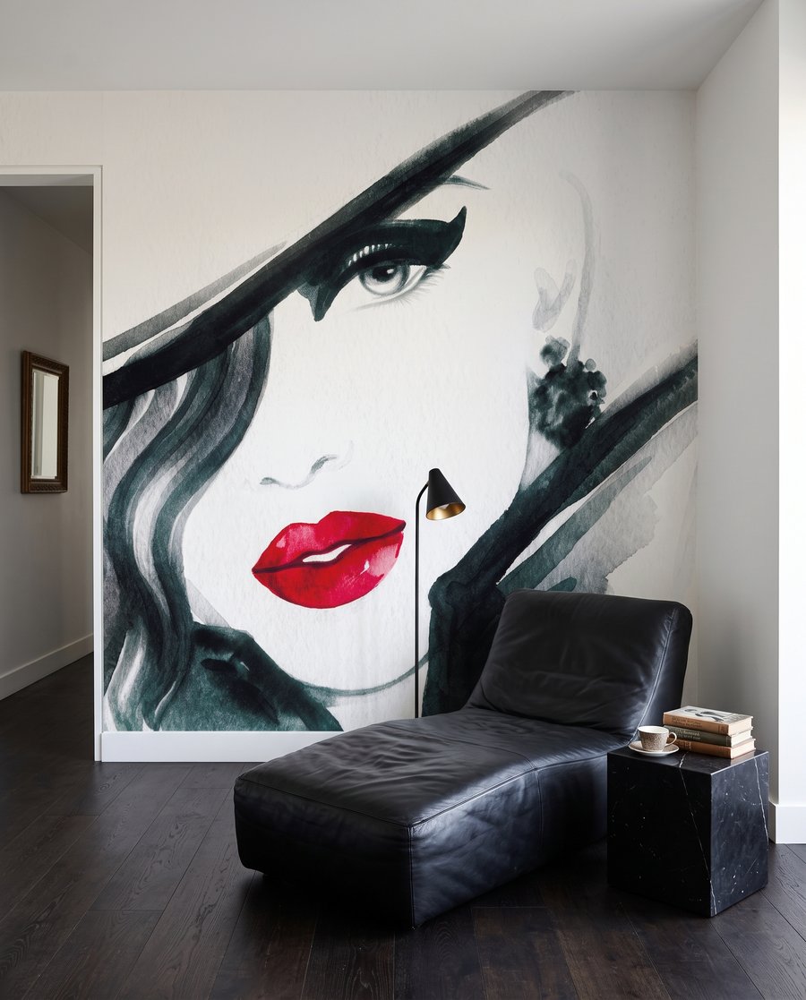 Blik onder een hoedrand — interieur 3