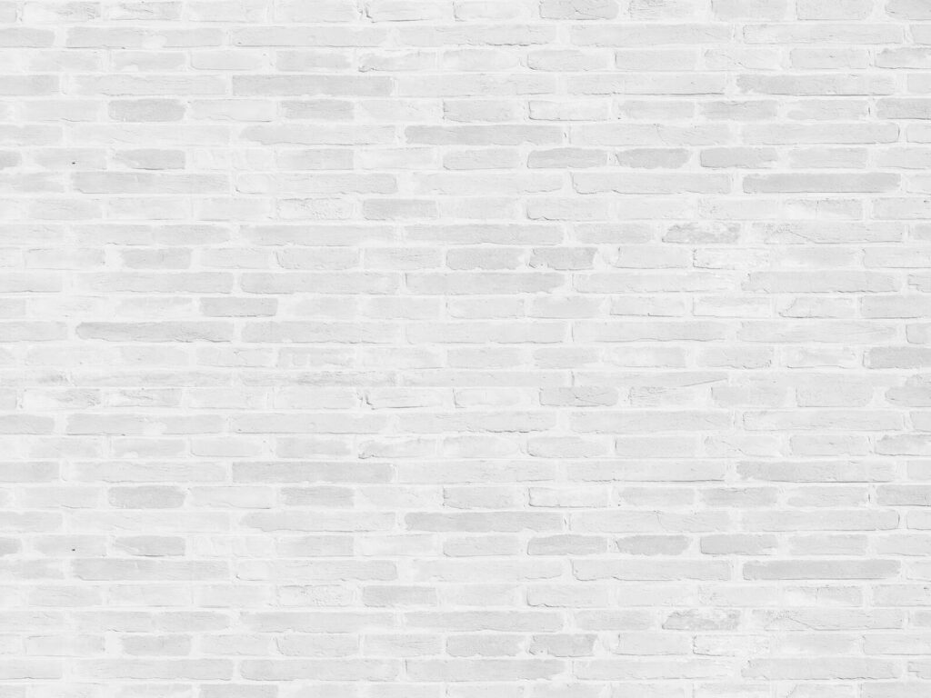 Bakstenen in bleekwit — volledig ontwerp