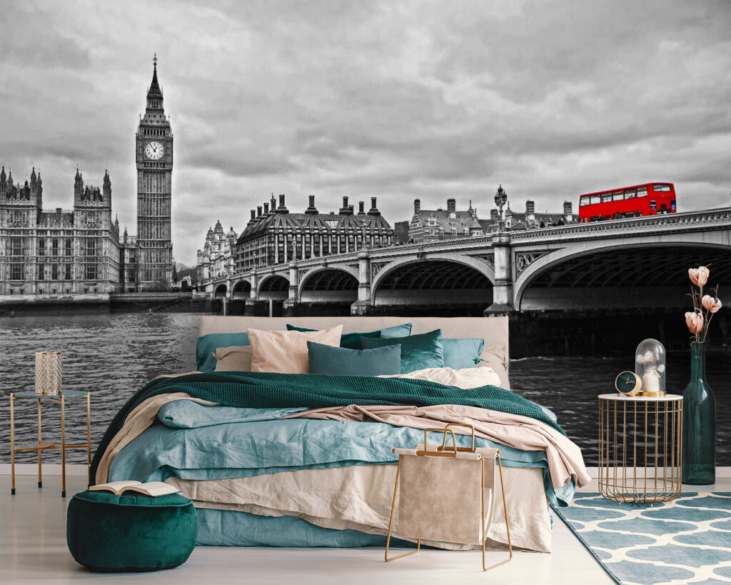 Rode bus bij Westminster — interieur 2