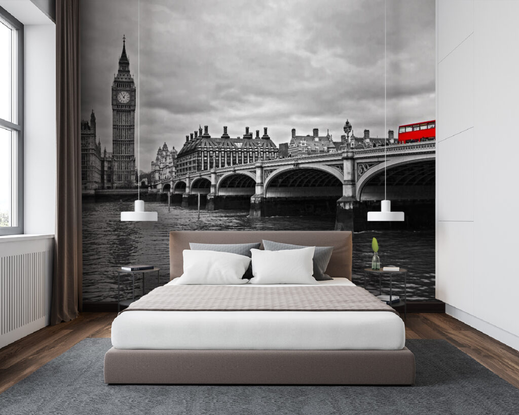 Rode bus bij Westminster — interieur 4