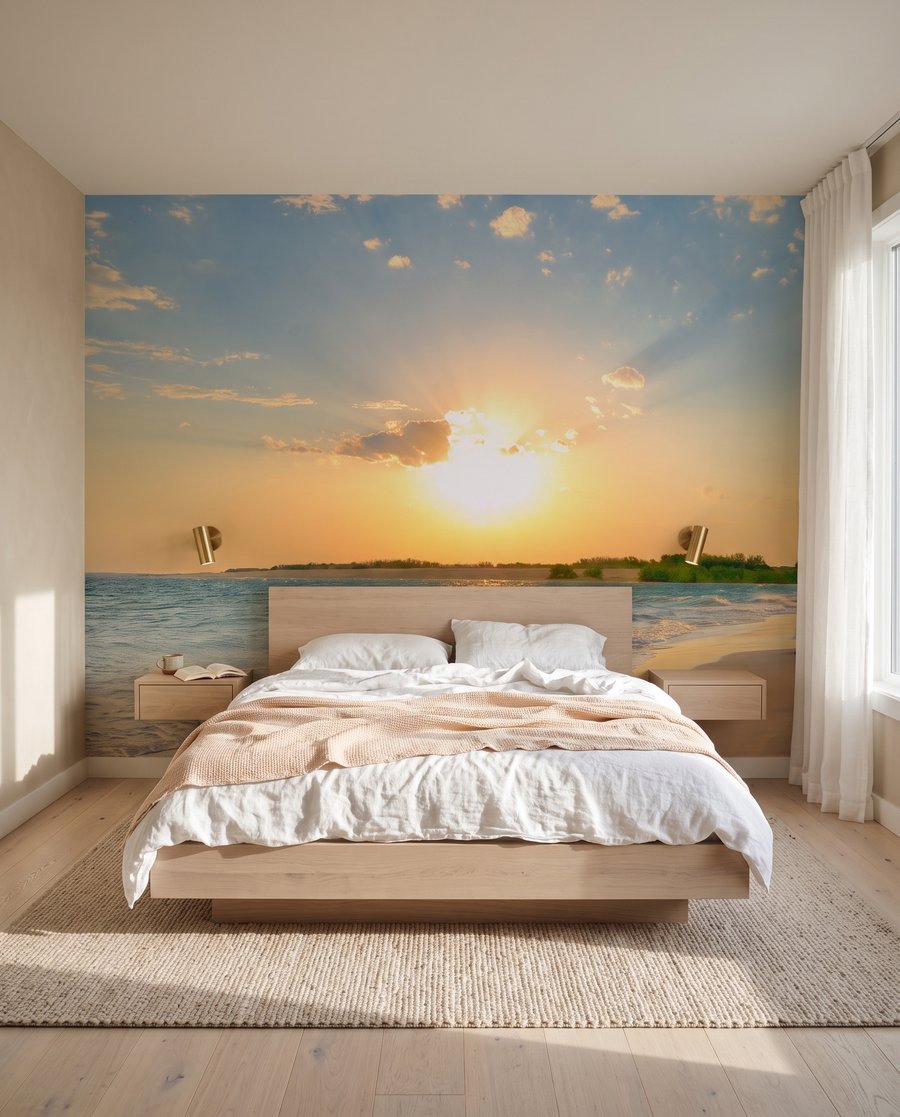 Zonlicht over het strand — interieur 2