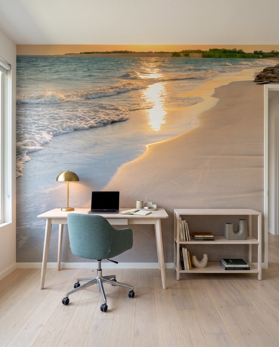 Zonlicht over het strand — interieur 6