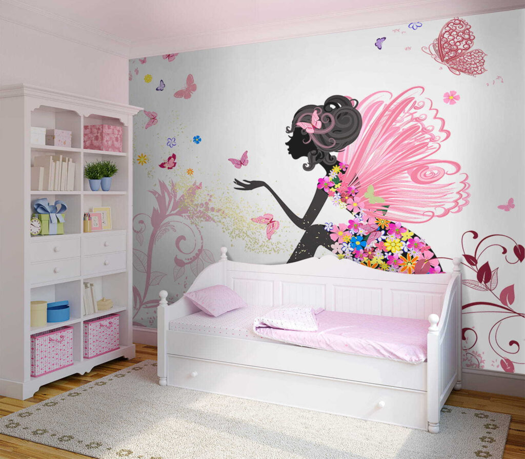 Elfje met een bloemenjurk — interieur 8