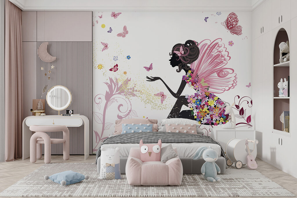 Elfje met een bloemenjurk — interieur 11