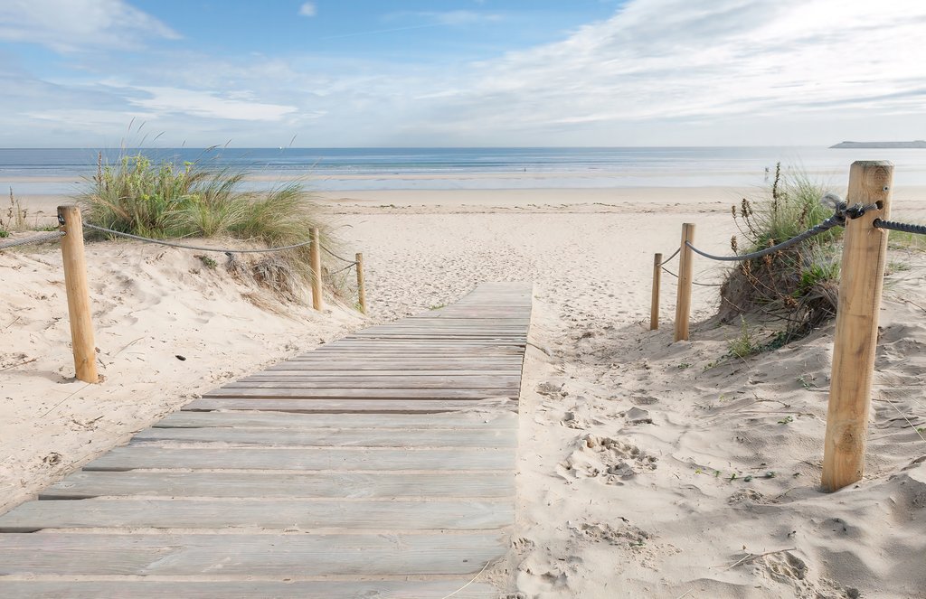 Plankenpad naar de zee — volledig ontwerp
