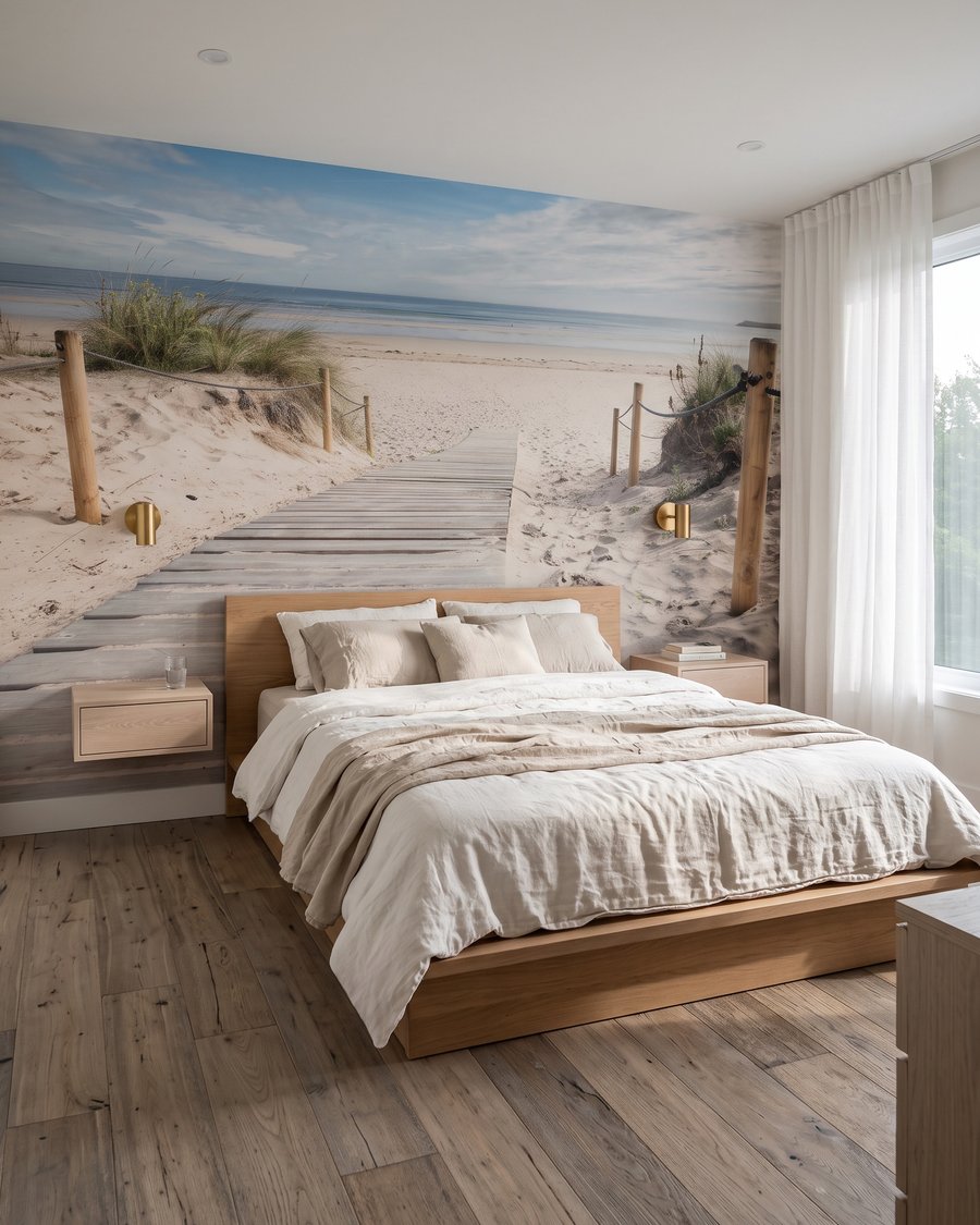 Plankenpad naar de zee — interieur 2