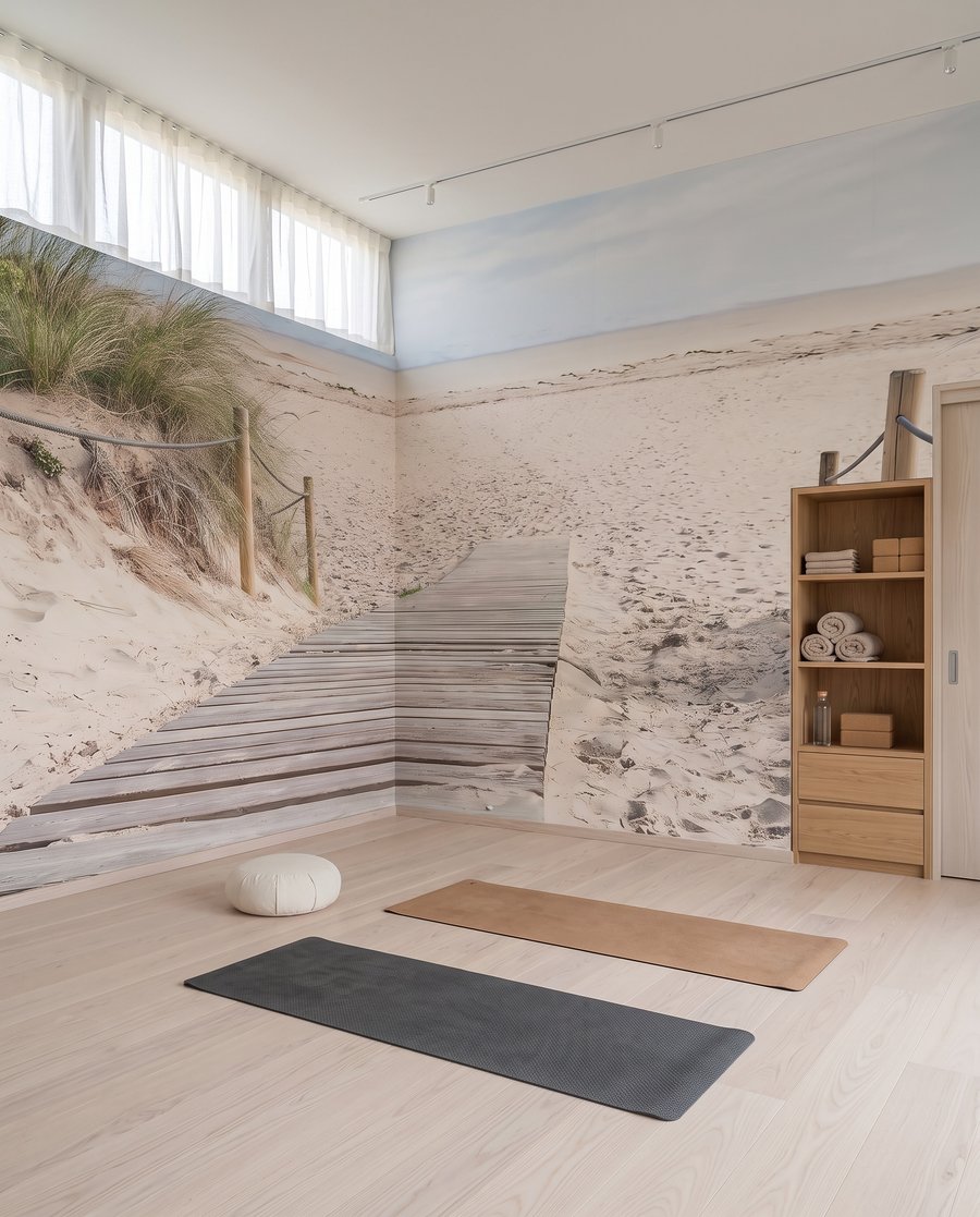 Plankenpad naar de zee — interieur 4