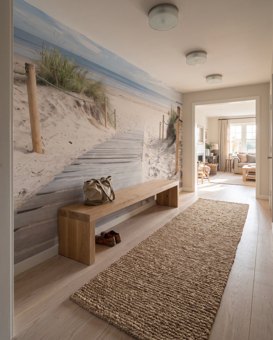 Plankenpad naar de zee — interieur 5