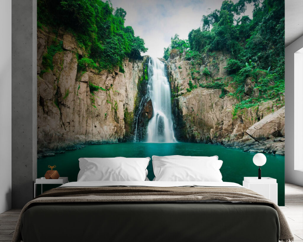 Waterval in een rotskloof — interieur 2