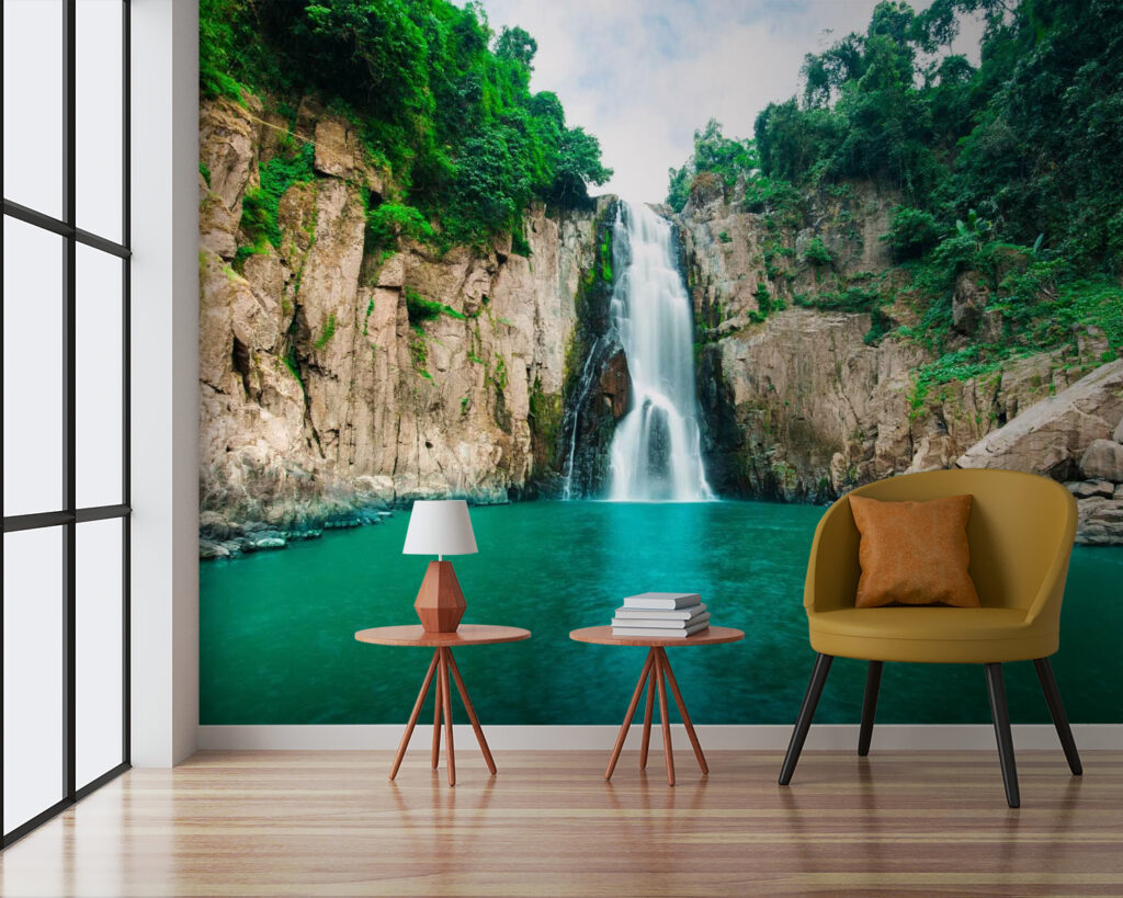 Waterval in een rotskloof — interieur 3