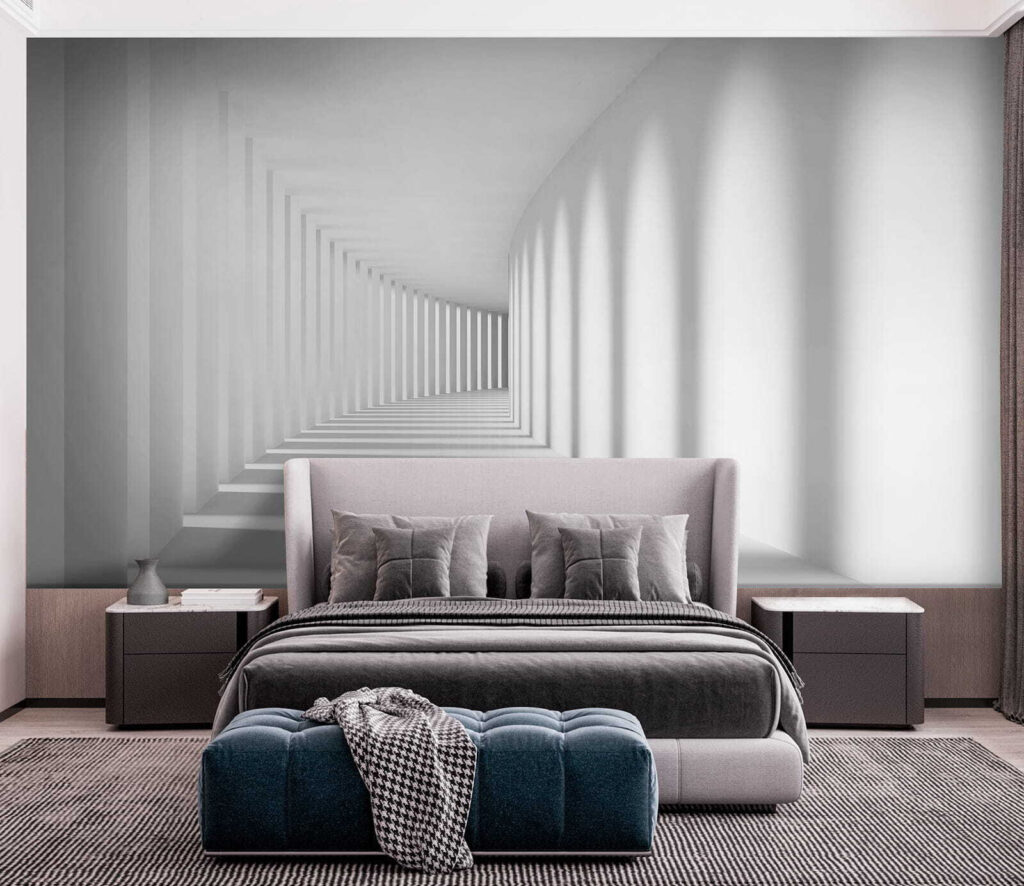 Witte gang vol schaduwen — interieur 2