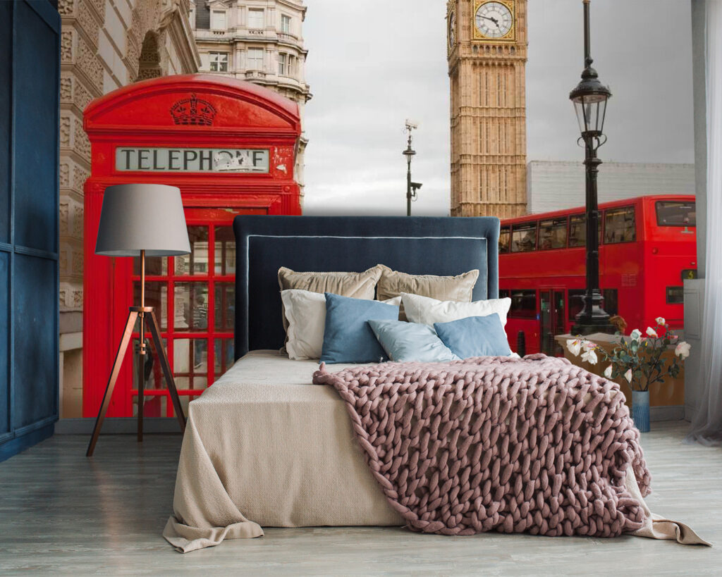 Telefooncel bij Big Ben — interieur 3