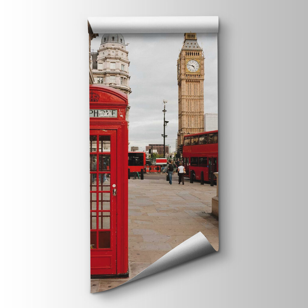 Telefooncel bij Big Ben — productweergave