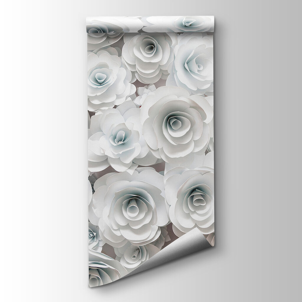 Witte rozen, dicht opeen — productweergave