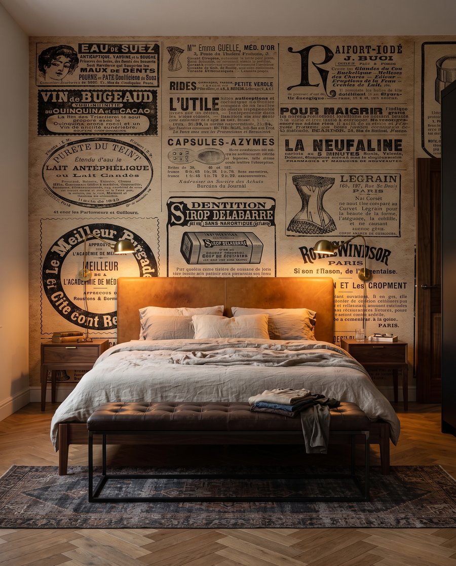 Blad vol oude advertenties — interieur 3