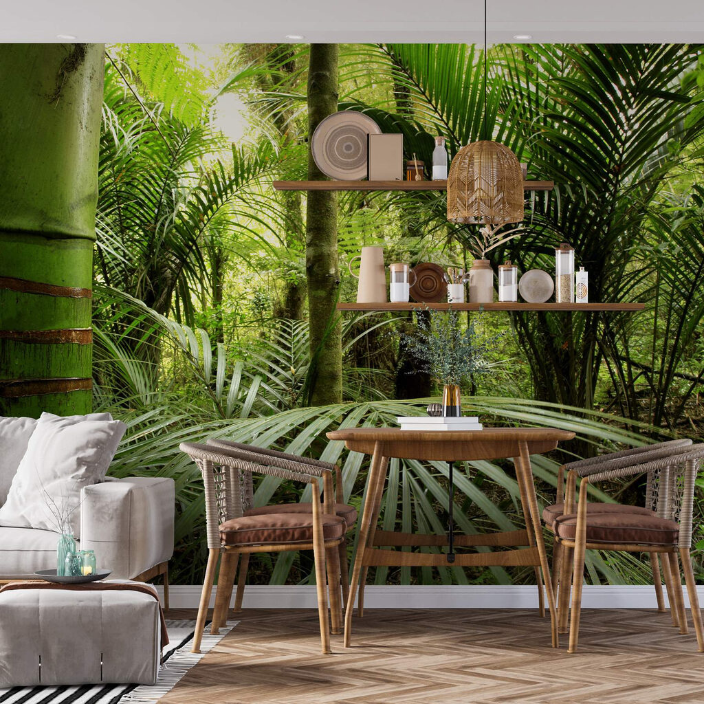 Diepgroen tropenbos — interieur 3