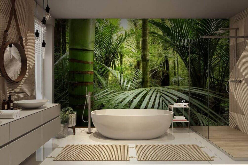 Diepgroen tropenbos — interieur 4