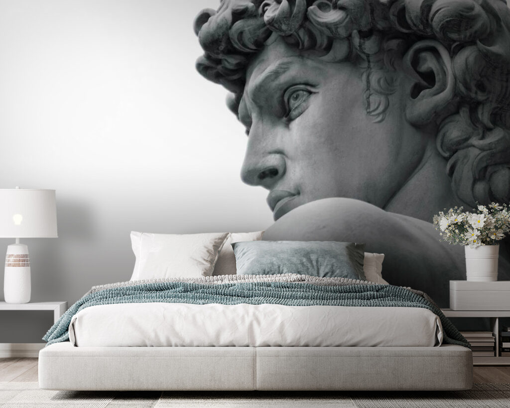 Standbeeld van een man — interieur 2