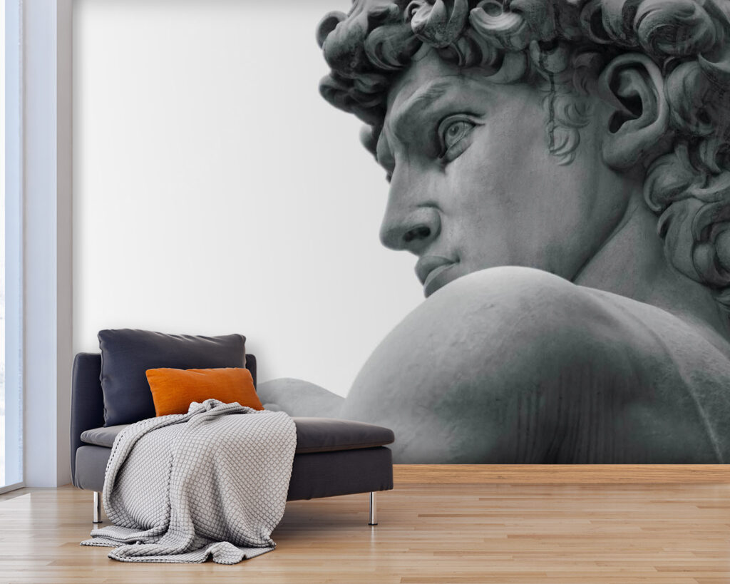 Standbeeld van een man — interieur 4