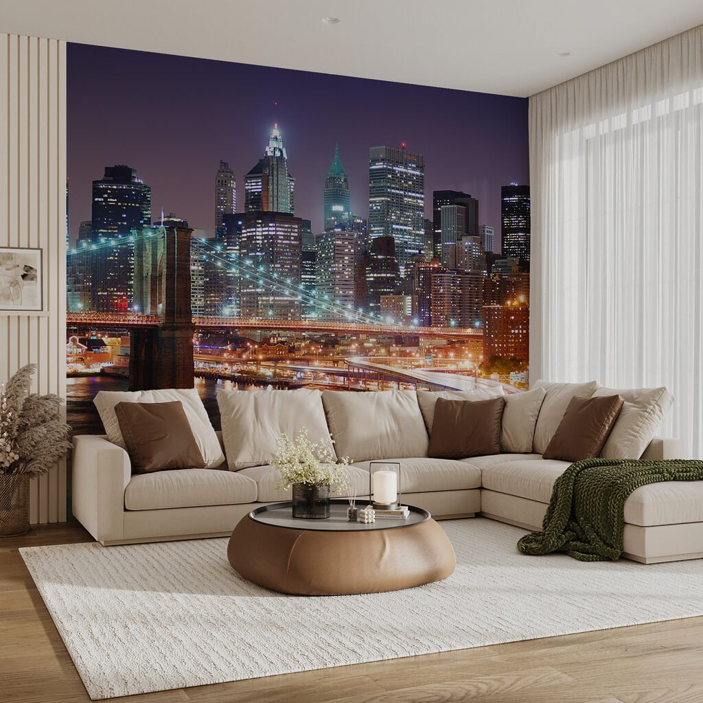 Lichtlijnen over de stadsbrug — interieur 2