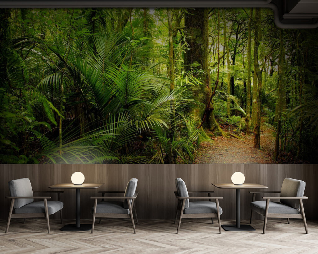 Junglepad langs grote varens — interieur 1