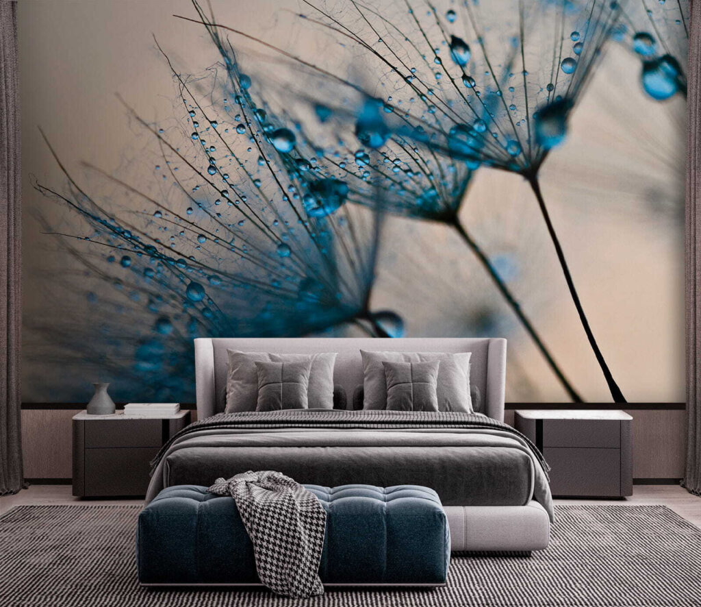 Delicate druppels op fragiele bloemblaadjes — interieur 2