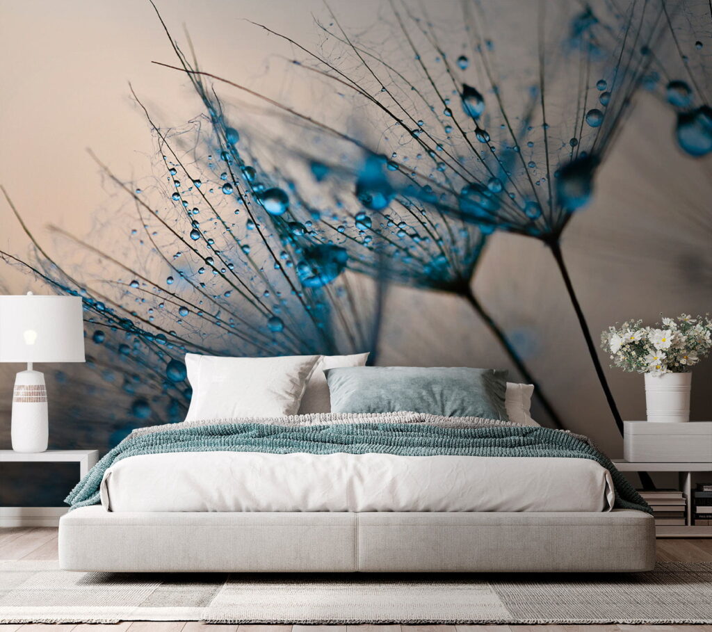 Delicate druppels op fragiele bloemblaadjes — interieur 4