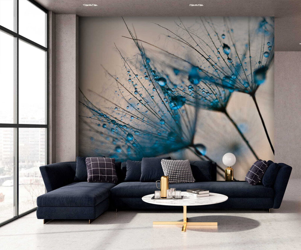 Delicate druppels op fragiele bloemblaadjes — interieur 5