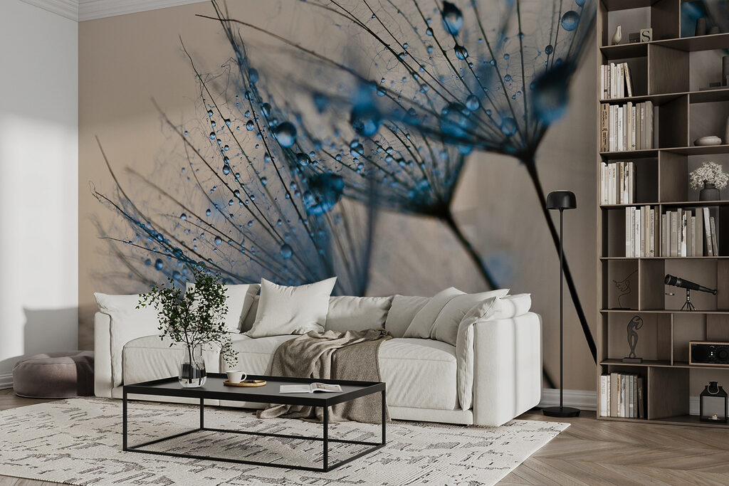 Delicate druppels op fragiele bloemblaadjes — interieur 14