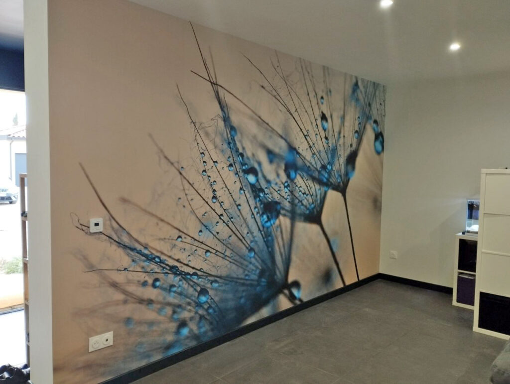 Delicate druppels op fragiele bloemblaadjes — interieur 7