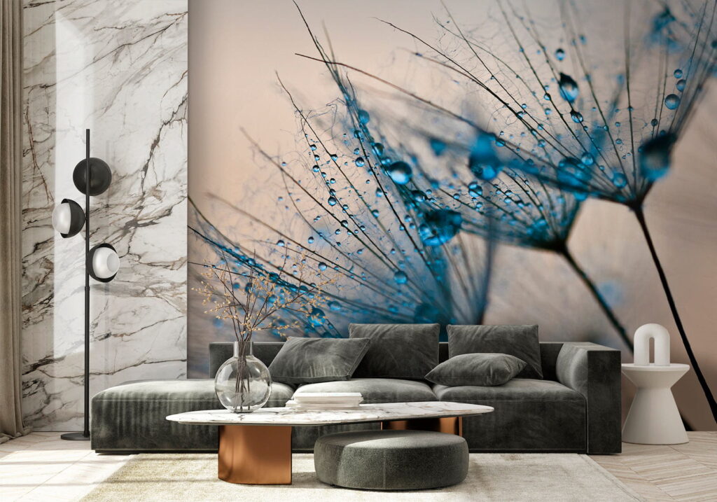 Delicate druppels op fragiele bloemblaadjes — interieur 6