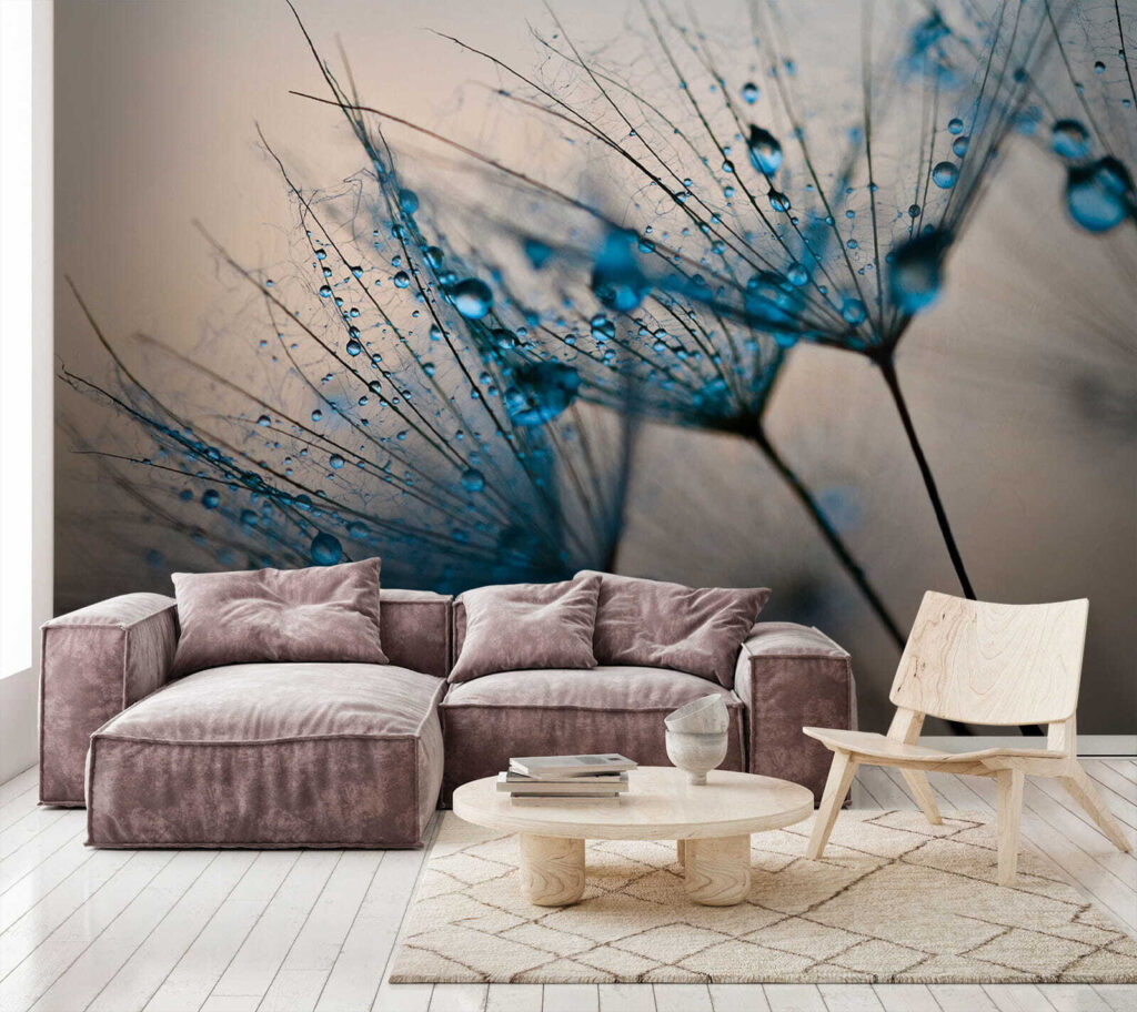 Delicate druppels op fragiele bloemblaadjes — interieur 8