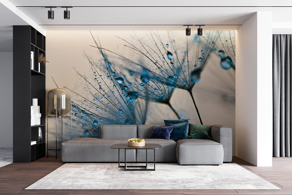 Delicate druppels op fragiele bloemblaadjes — interieur 12
