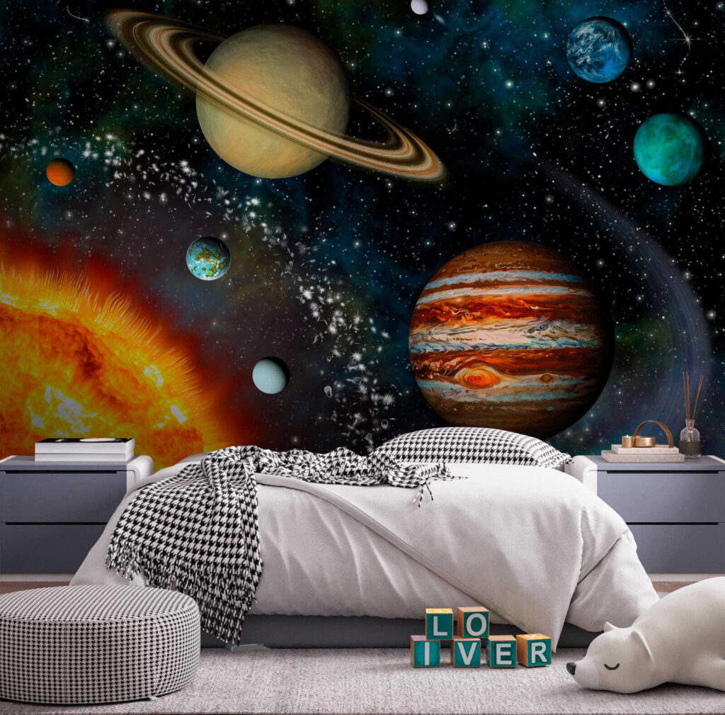 Planeten langs een zonnevlam — interieur 3