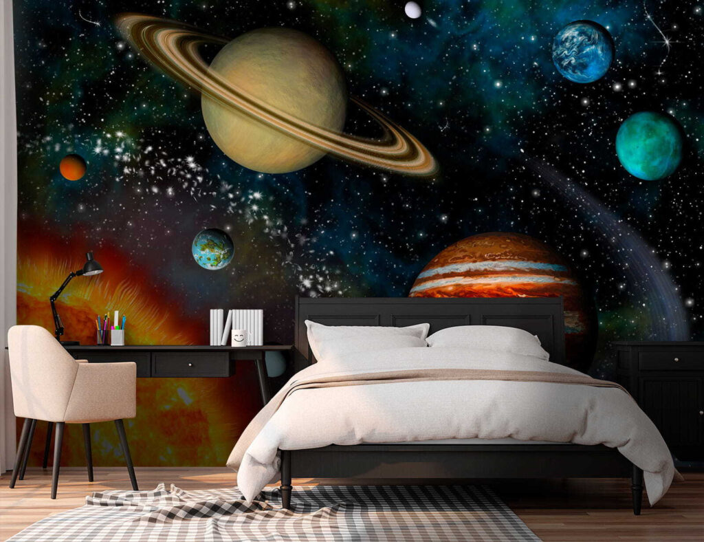 Planeten langs een zonnevlam — interieur 1