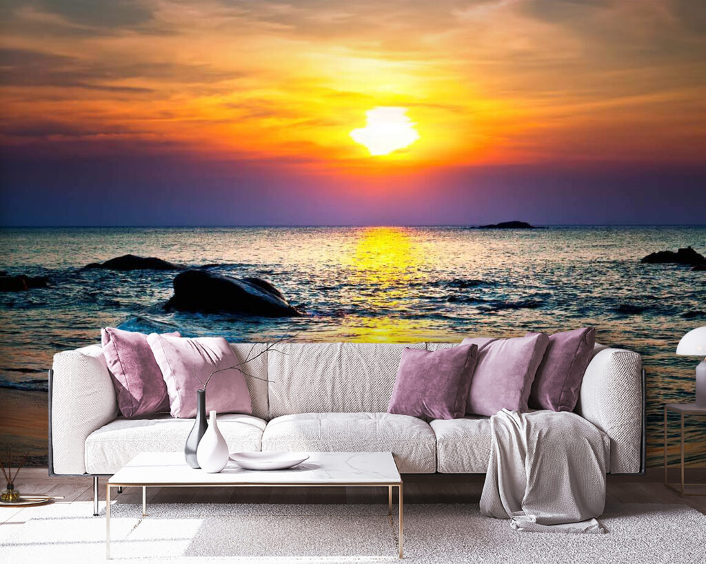 Avondgolf op het strand — interieur 2
