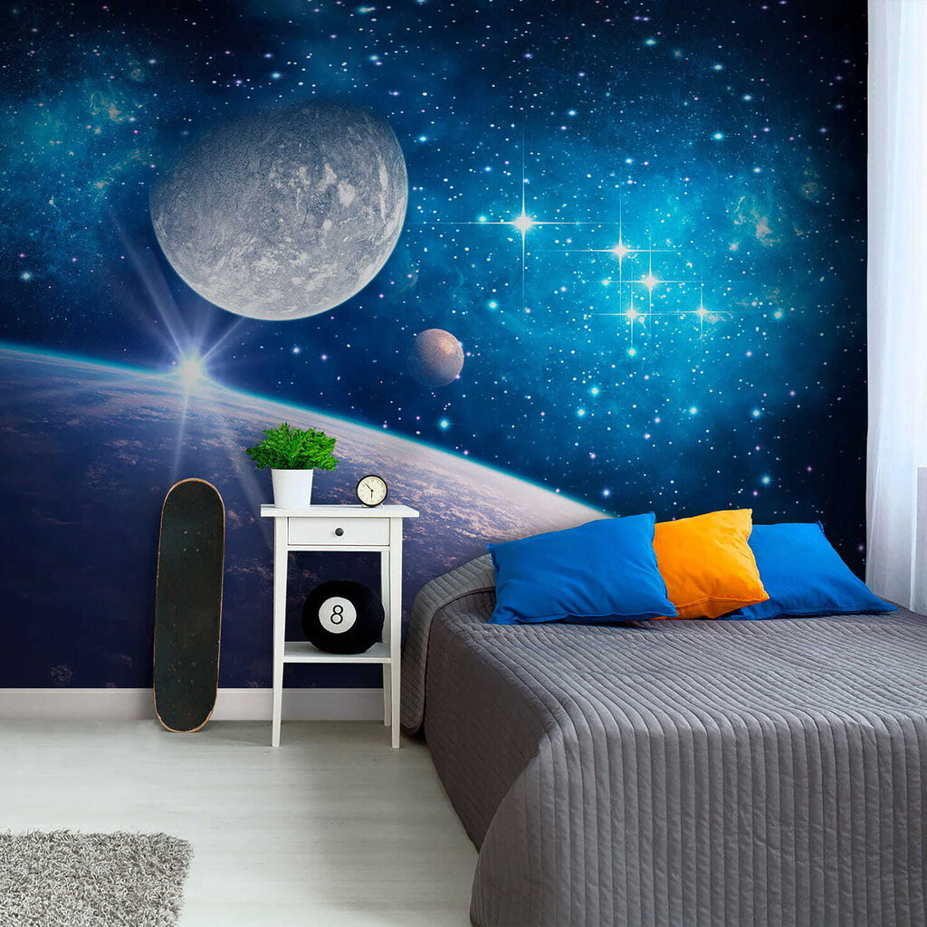 Maanwereld vol blauwe sterren — interieur 4