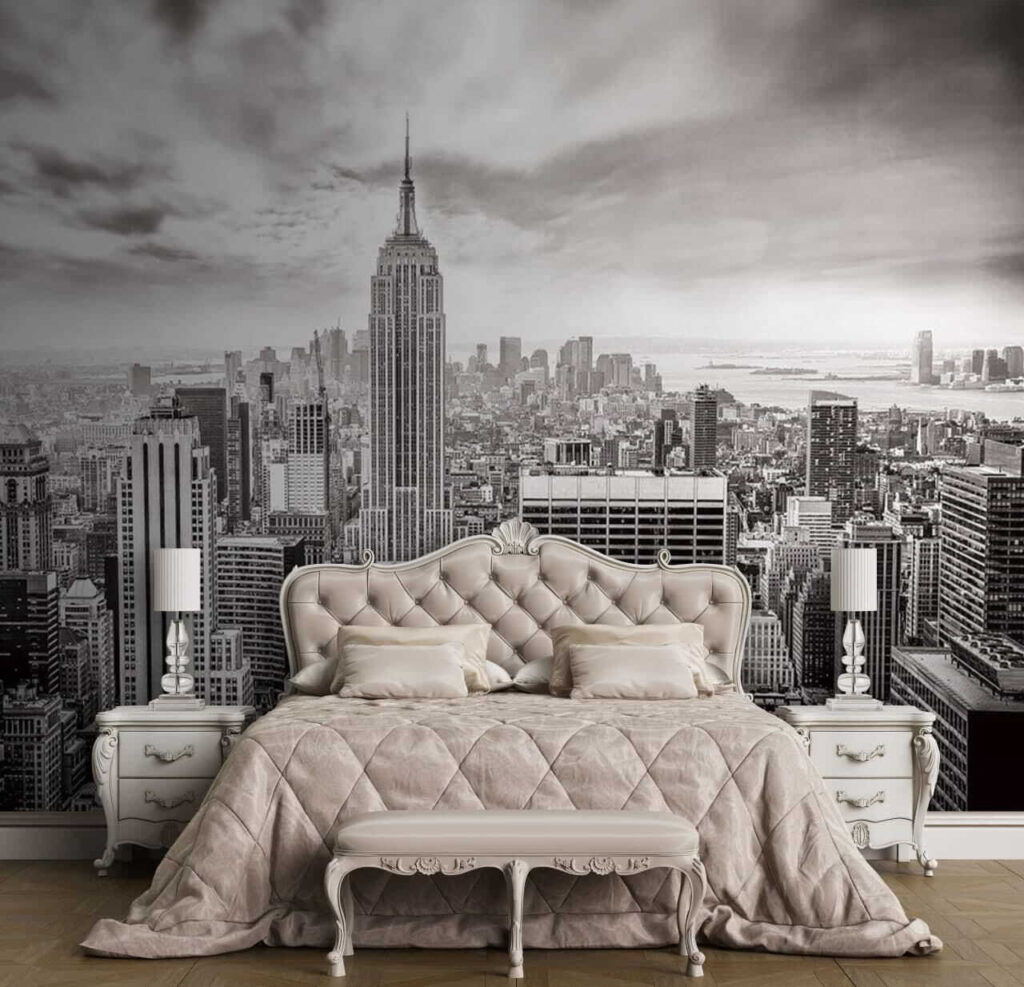 Een skyline in zwart-wit — interieur 2