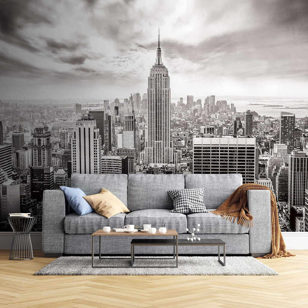 Een skyline in zwart-wit — interieur 4