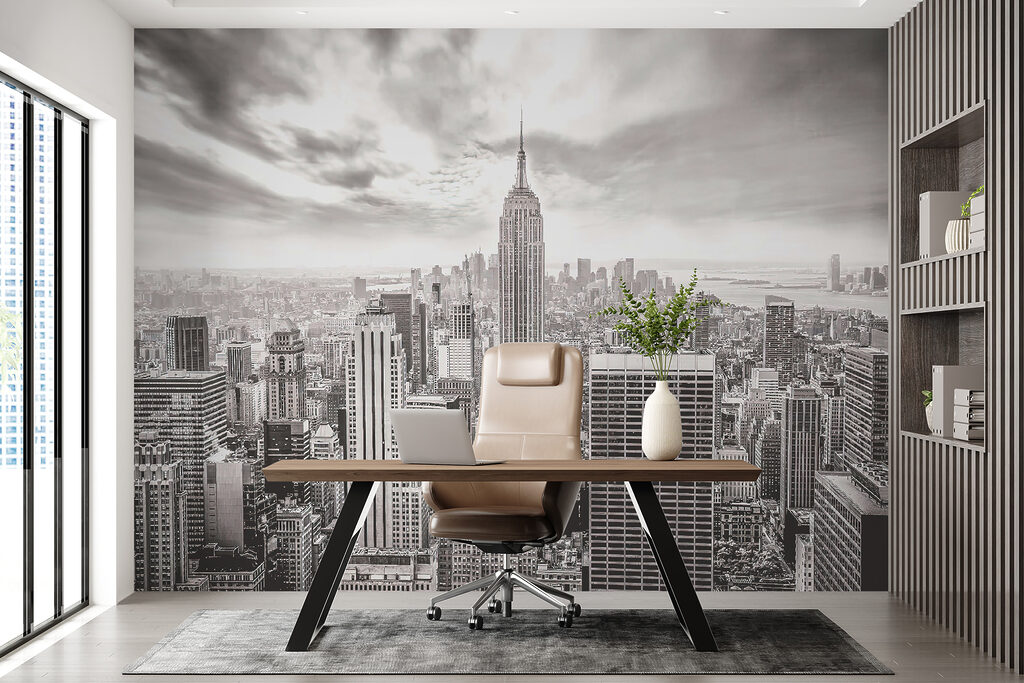Een skyline in zwart-wit — interieur 5