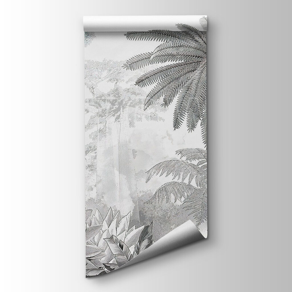 Hoge palm fijn getekend — productweergave
