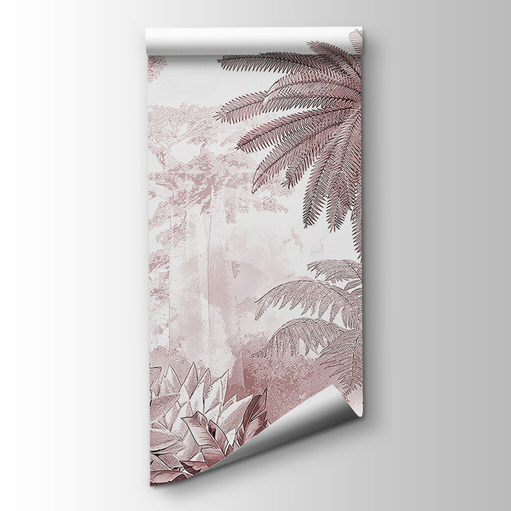 Hoge palm fijn getekend — productweergave
