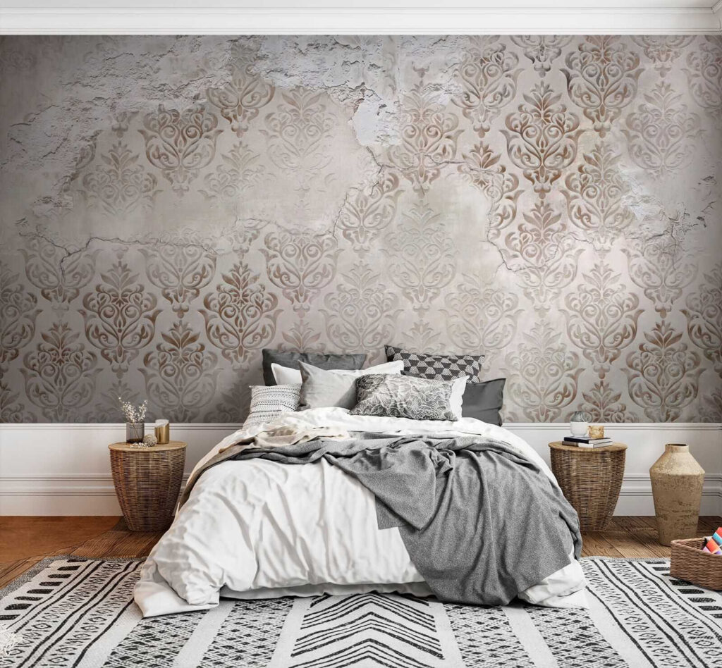 Oude ornamenten onder verfsporen — interieur 2
