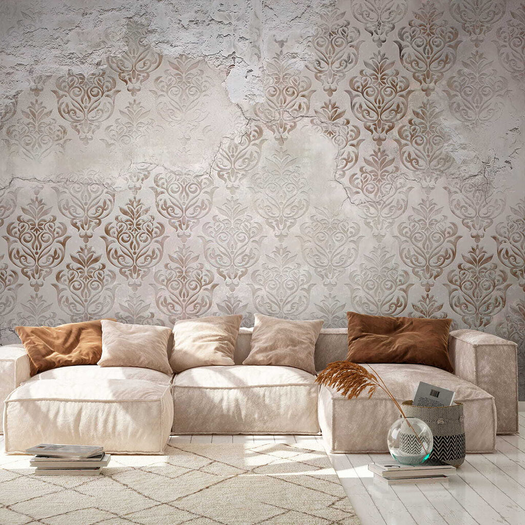 Oude ornamenten onder verfsporen — interieur 4