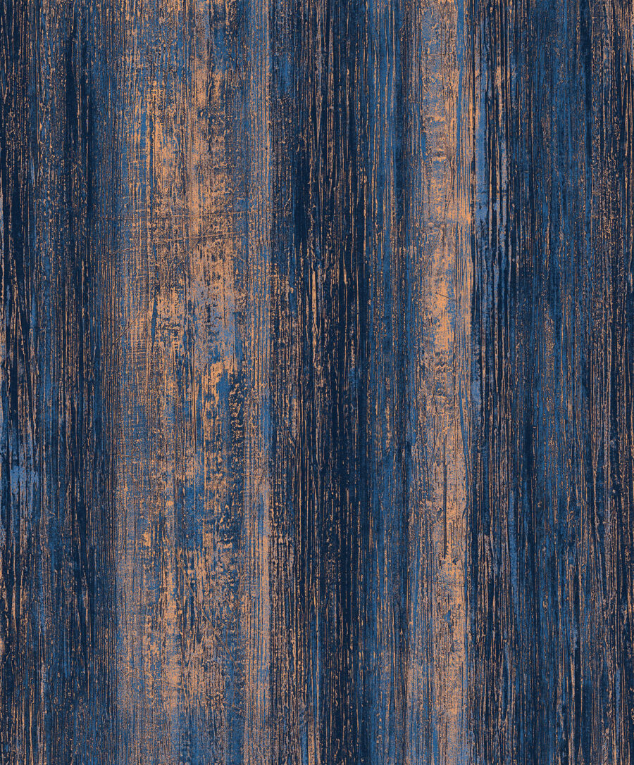 Blauw en oranje gestreept oppervlak — volledig ontwerp