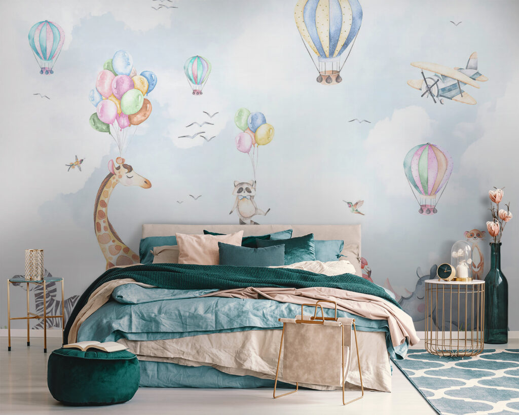 Dierenvriendjes onder een ballonhemel — interieur 2
