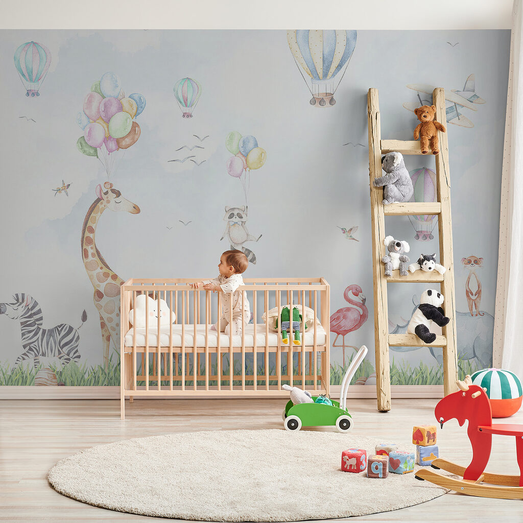 Dierenvriendjes onder een ballonhemel — interieur 7