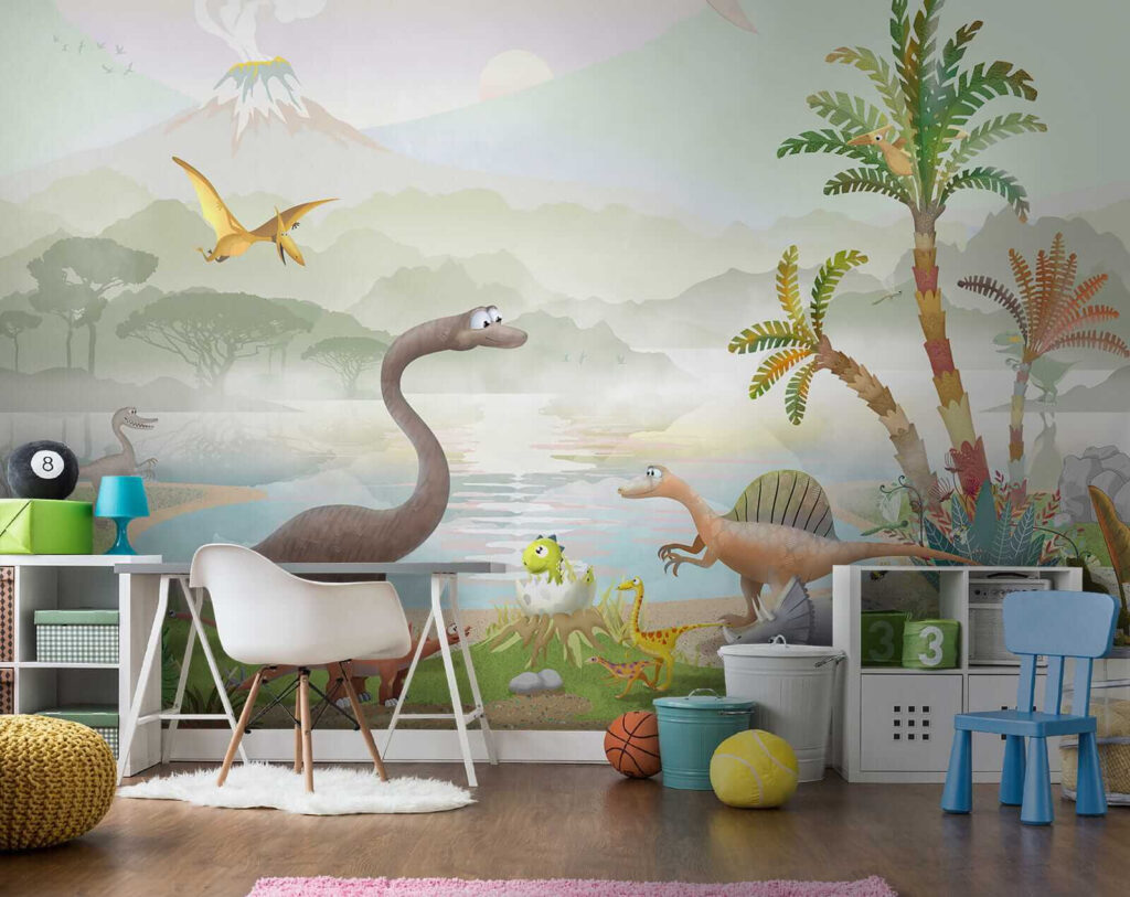 Dino's bij een tropenmeer — interieur 3