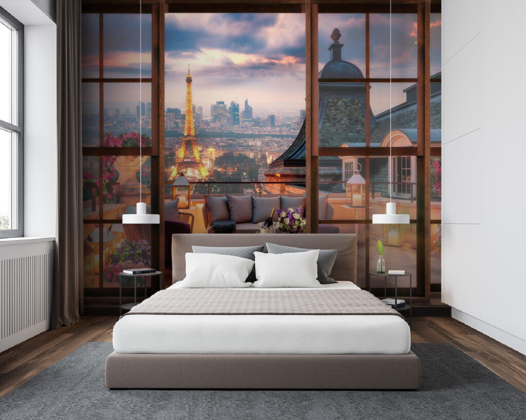 Parijs achter een avondraam — interieur 2