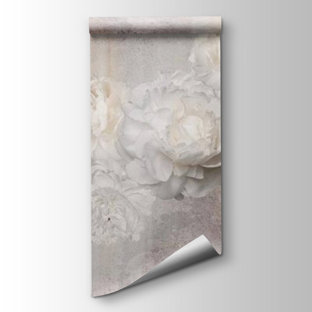 Bleke rozen op grijs — productweergave